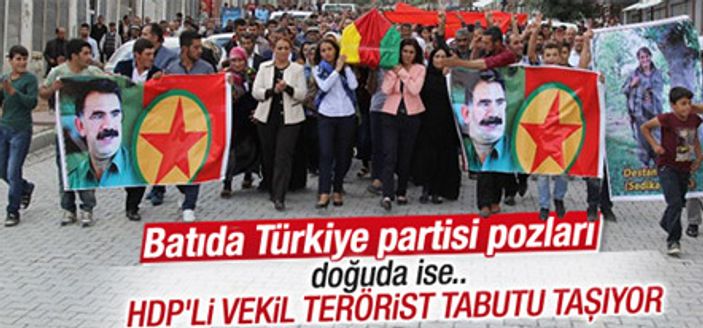 HDP'nin 'şehit cenazelerini PKK teslim etti' yalanı