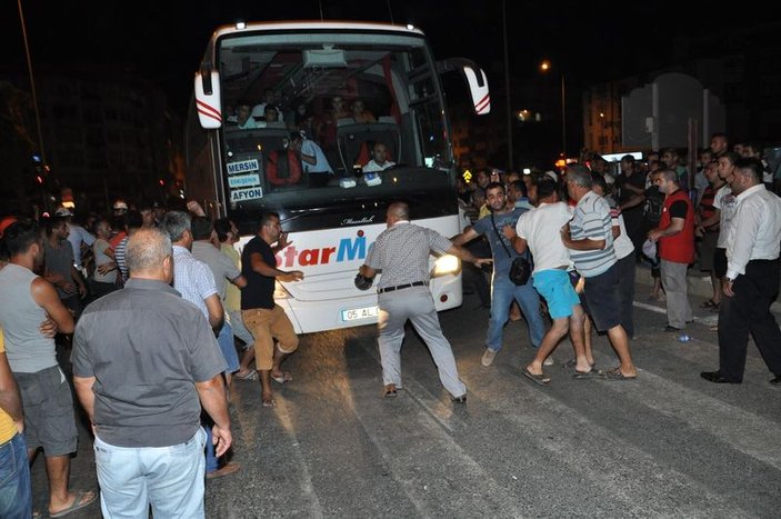 Mersin'de doğu plakalı araçlar durduruldu