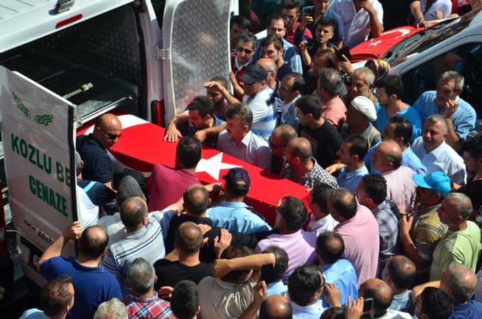 Kırıkkale ve Zonguldak'ta şehit polislere son veda