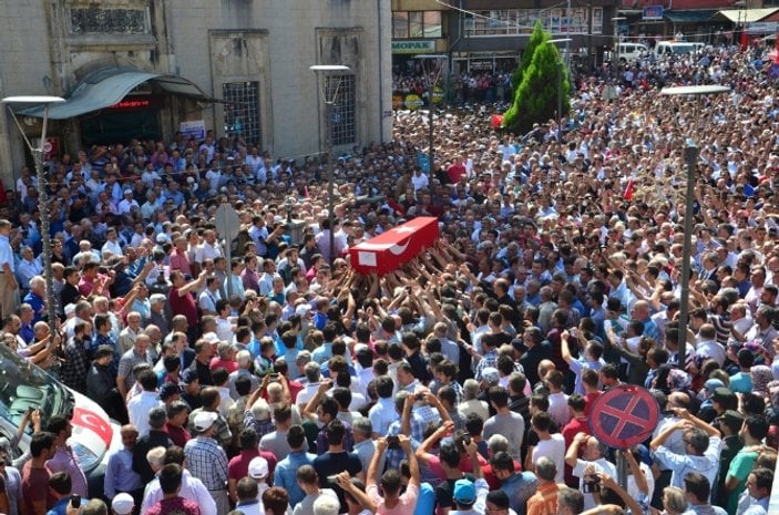 Kırıkkale ve Zonguldak'ta şehit polislere son veda