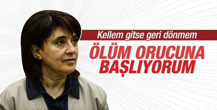 Leyla Zana Demirtaş'ın konuşmasında konu mankeni oldu