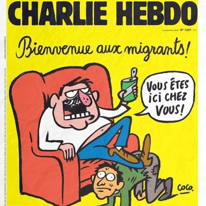 Charlie Hebdo'nun Aylan karikatürü tepki topladı
