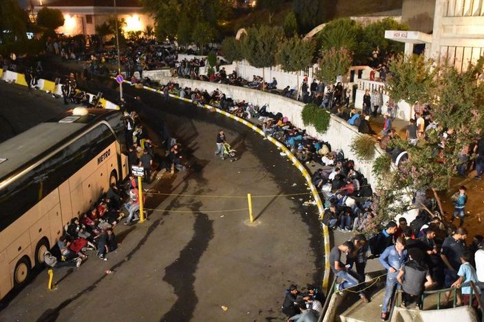 Suriyeliler Almanya'ya gitmek için Edirne'ye akın etti
