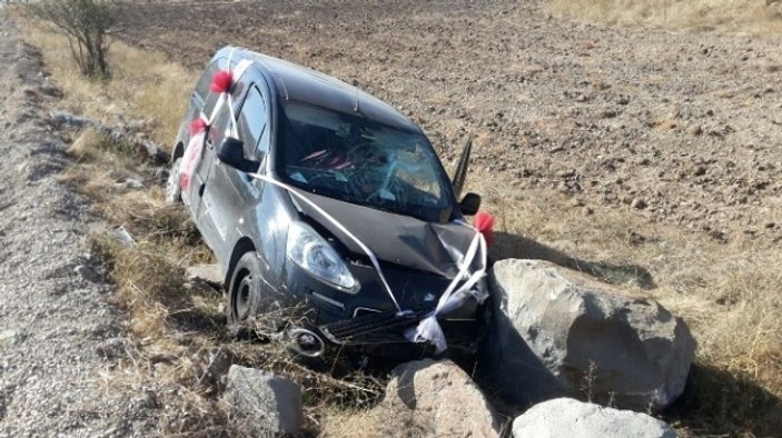 Ankaralı Namık trafik kazası geçirdi