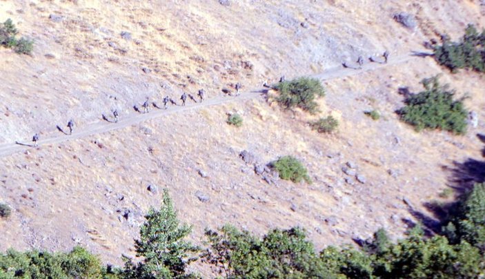 Tunceli'de toplantı halindeki teröristler bombalandı