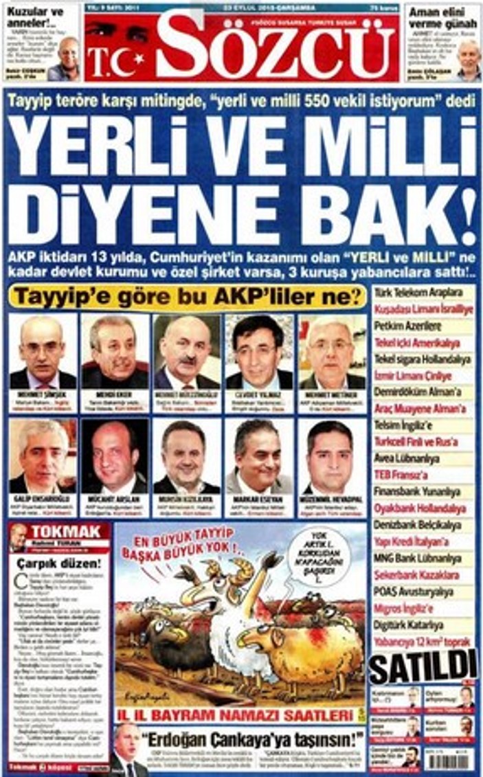 Bakan Müezzinoğlu'ndan Sözcü'nün manşetine sert tepki