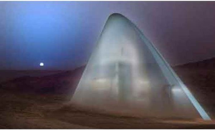 Mars'ta inşa edilecek ev tipi belli oldu