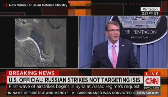 Rusya IŞİD'i vurdu ABD yalanladı