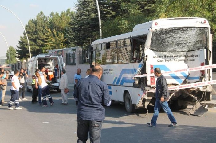 Ankara’da feci kaza: 12 yaralı