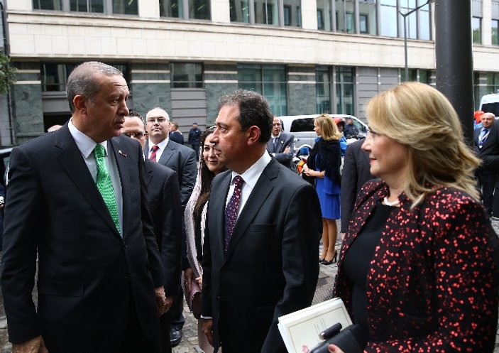 Erdoğan Brüksel’de büyükelçilik binasını açtı