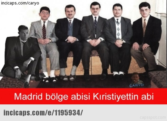 Sosyal medyada Cristiano Ronaldo capsleri