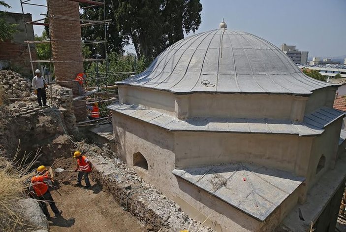 İzmir Aliağa Camii'nin restorasyonu 2016'da tamamlanacak