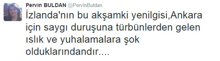 HDP'li Pervin Buldan Türkiye'nin galibiyetini gölgeledi