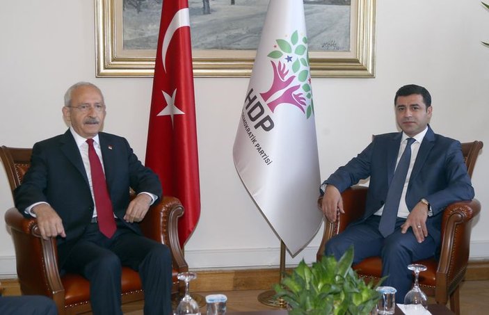 Kılıçdaroğlu Demirtaş'la görüşmesinin ardından konuştu