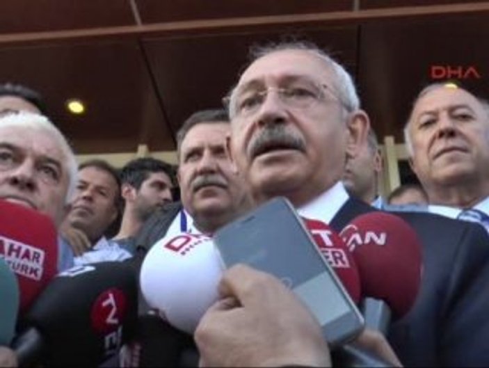 Kılıçdaroğlu Demirtaş'la görüşmesinin ardından konuştu