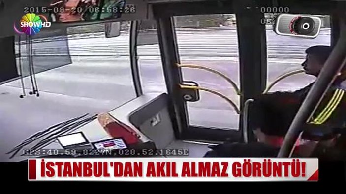 Bakırköy'deki metrobüs kazasının görüntüleri ortaya çıktı