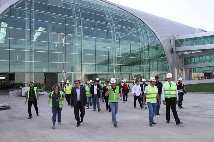 Diyarbakır Havalimanı'nın yeni terminal binası tamamlandı