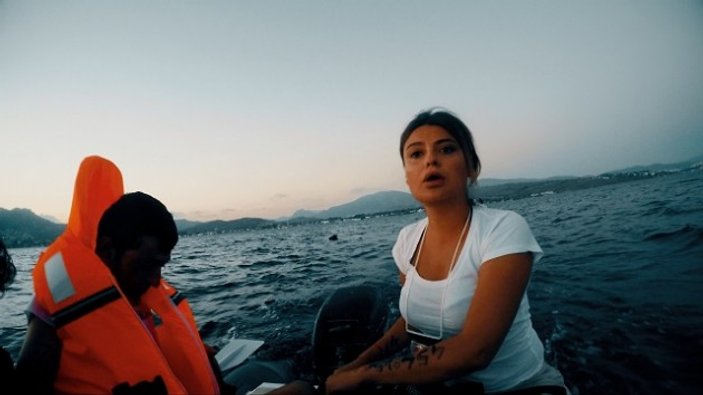 Kaos Hattı mülteci botuna binip Yunanistan'a gitti