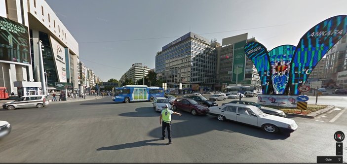Google Street View Türkiye'de kullanımda