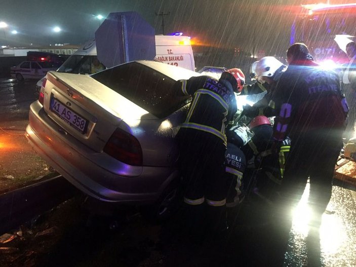 Kandıra'da trafik kazası: 1 ölü