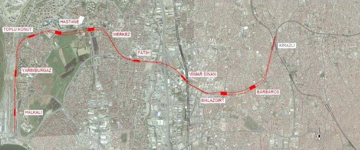 Halkalı Kirazlı metro hattında ÇED süreci başladı