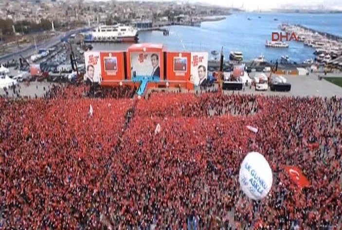 AK Parti büyük İstanbul mitingi