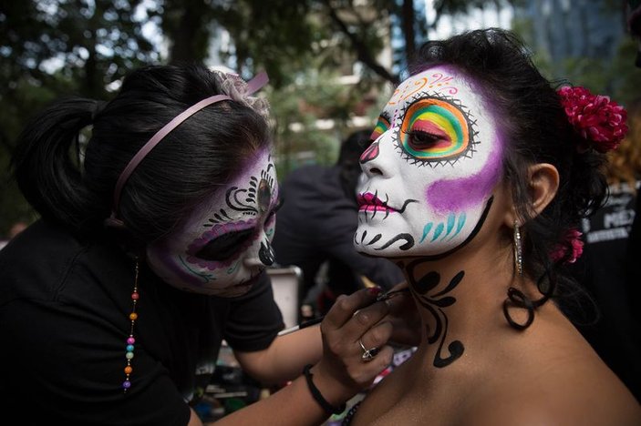 Meksika'da 'Ölülerin Günü' kutlandı