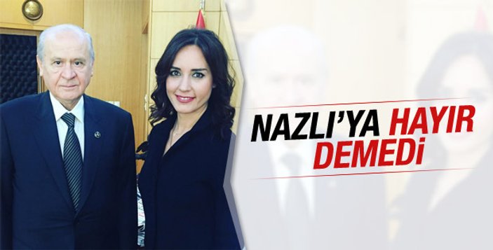 Fatih Portakal Bahçeli için Nazlı Çelik'ten yardım istedi