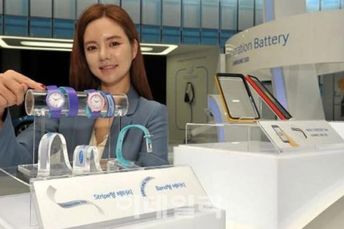 Samsung'dan telefon ve akıllı saatler için şerit pil