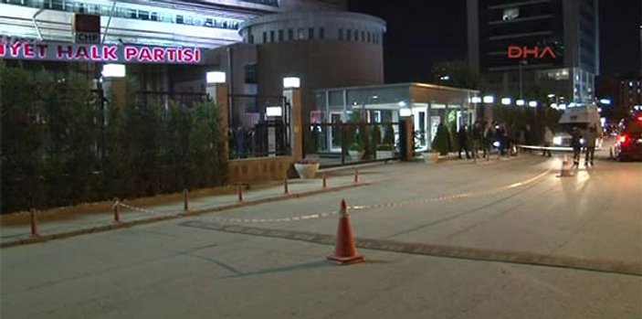 CHP binası önünde ateş açan saldırgan yakalandı