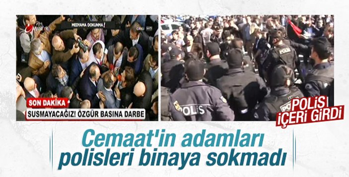 İpek Medya'ya polisleri yine sokmadılar
