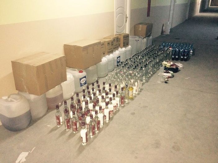 Sahte içki operasyonunda detaylar ortaya çıktı