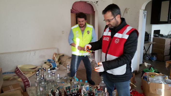 Sahte içki operasyonunda detaylar ortaya çıktı