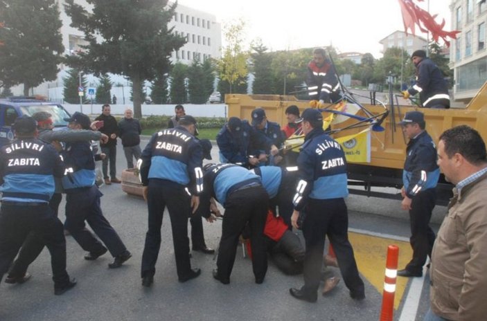 CHP'li belediye işçileri dövdürdü