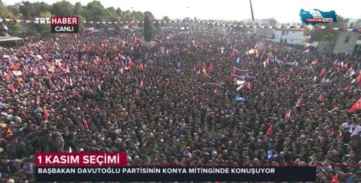 Başbakan Davutoğlu'nun Konya konuşması