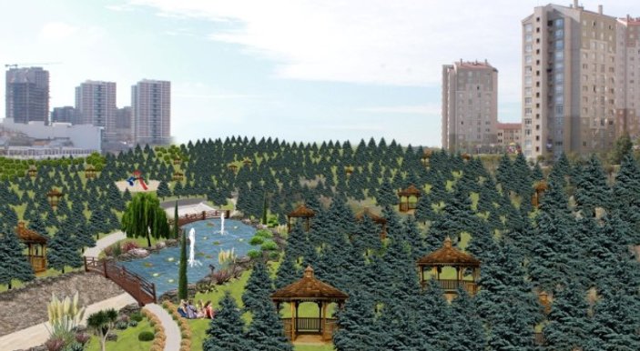 Kayaşehir'e 1,5 milyon metrekarelik dev park