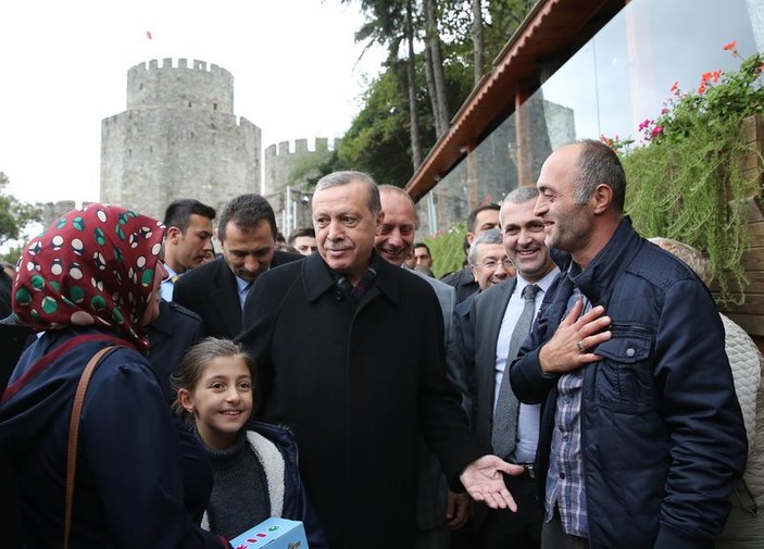 Erdoğan'dan vatandaşa kaç çocuk var sorusu