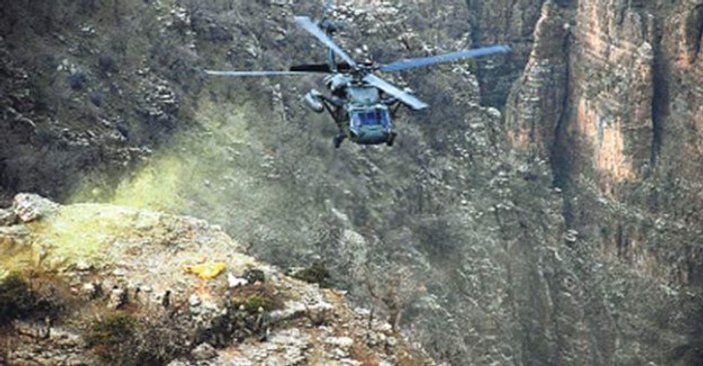 İkiyaka dağları PKK'dan temizlendi