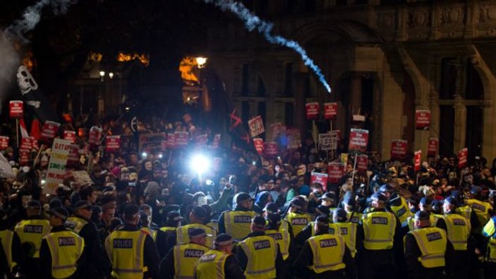 BBC Londra'da 1 Milyon Maske eylemini canlı vermedi