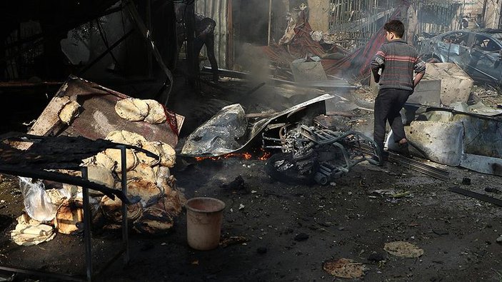 Esad ordusu Şam'da sivilleri vurdu: 10 ölü