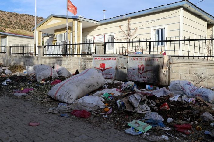 Hani'de HDP'ye oy vermeyen mahallenin çöpleri toplanmıyor