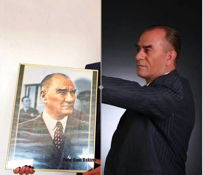Atatürk'e benzeyen adamlar