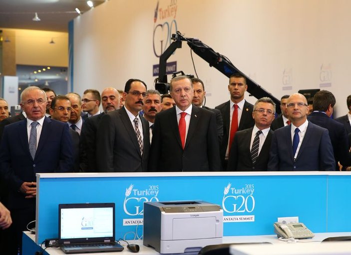 Erdoğan G20 öncesi incelemelerde bulundu İZLE