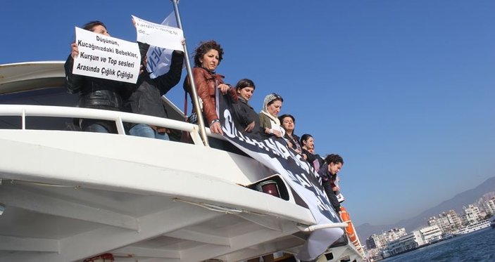 İzmir'de Silvan'ı protesto eylemi