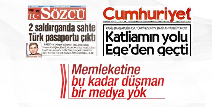 Cumhuriyet'in Türkiye'yi suçlama çabaları