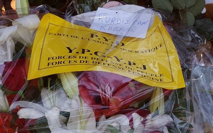 Salih Müslim Paris'te terör anmasında görüntülendi