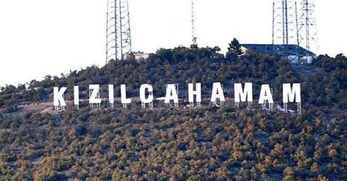 Kızılcahamam Hollywood yazısına rakip oldu