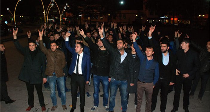 Tokat’ta Türkmen Dağı protestosu