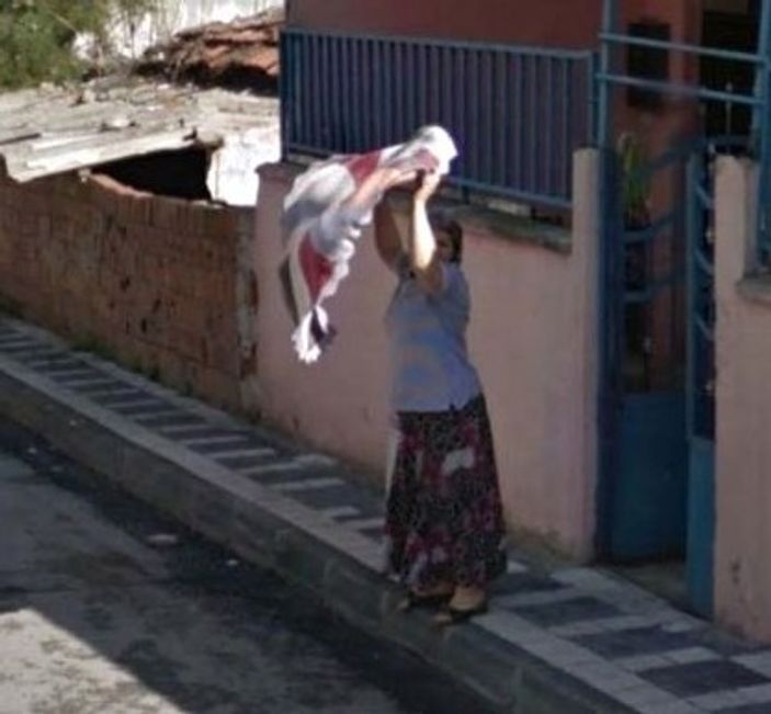Google'ın kamerasına yakalanan Türkler