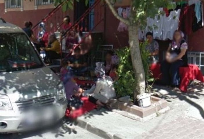 Google'ın kamerasına yakalanan Türkler